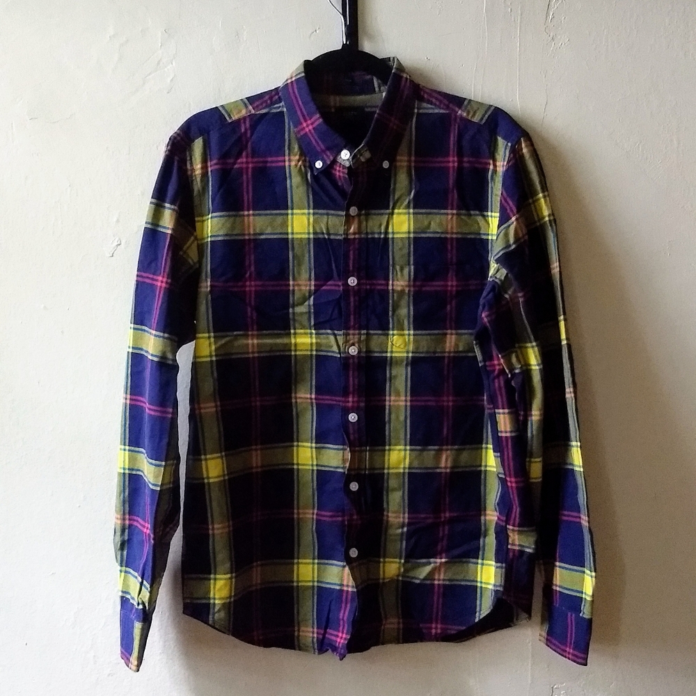 JCrew Plaid Dress Shirt